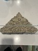 Ornate Stone Beige Light Gray Approx. 10" x 3" Baroque French Rococo gallery