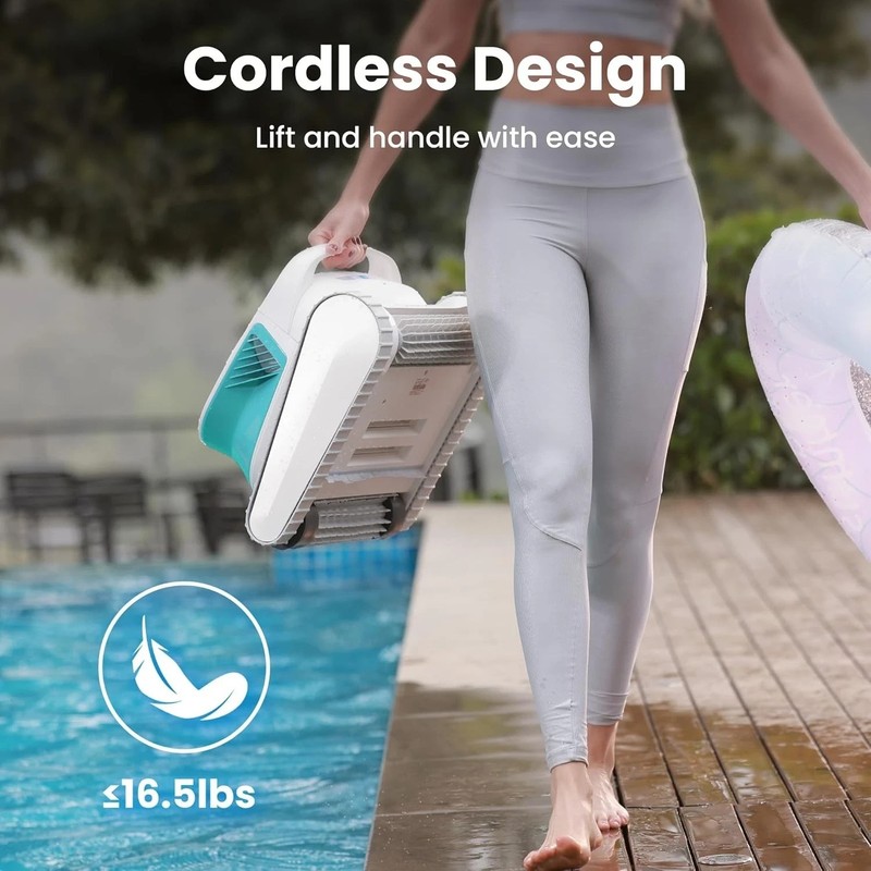 Hydro 3 Cordless Automatic Robotic Pool Vacuum Cleaner gallery