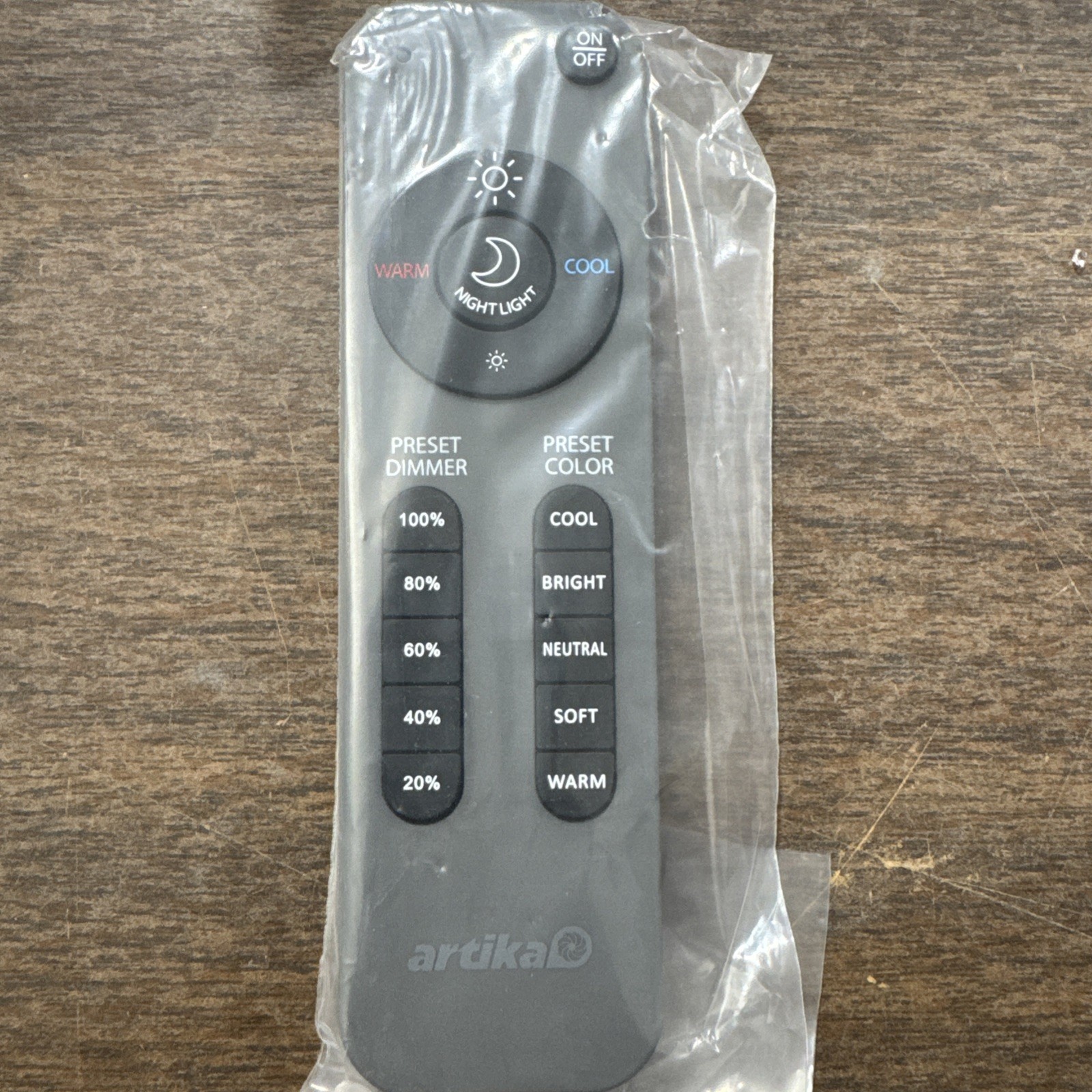 Control Remote For Artika Sparkle LED Flush Mount light- Part Only gallery