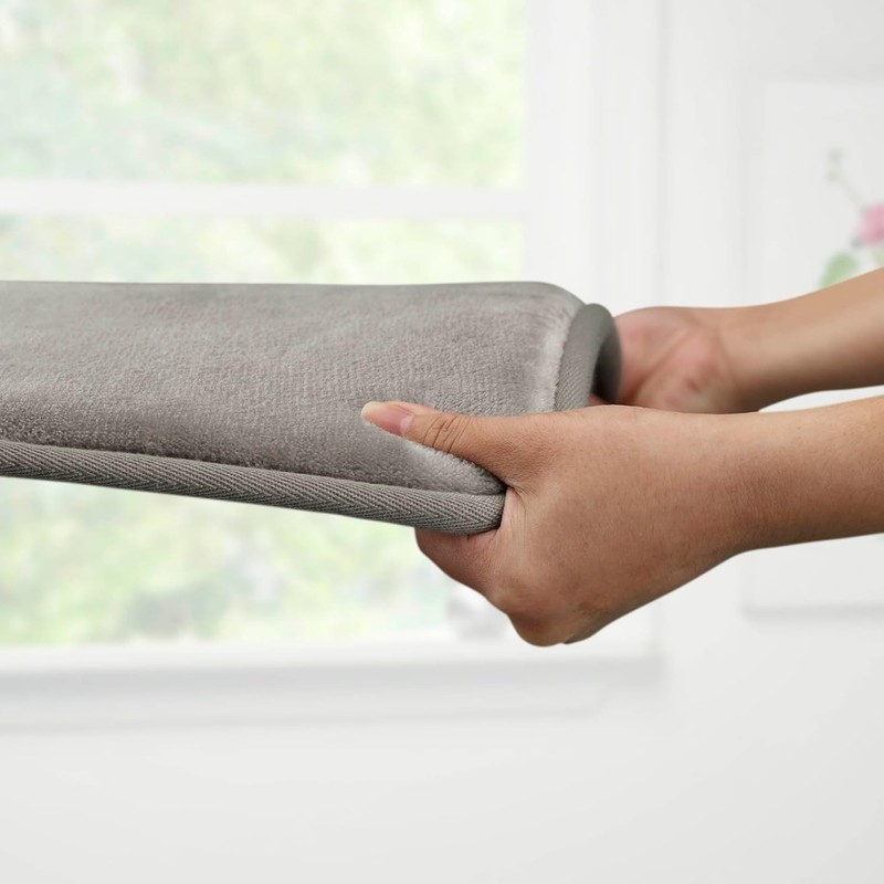 Cozy Velvet Memory Foam Bath Mat 17x24 - Quick Drying Non-Slip Design gallery