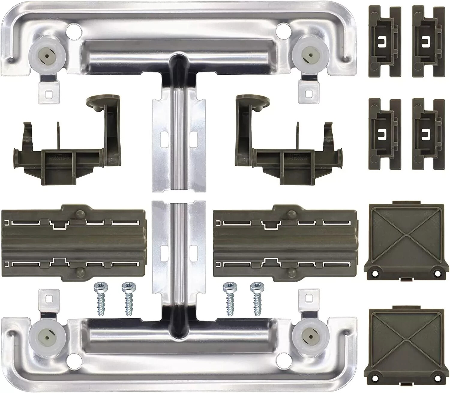 Whirlpool WDT970SAHV0 Dishwasher Upper Top Dishrack Adjuster Kit gallery