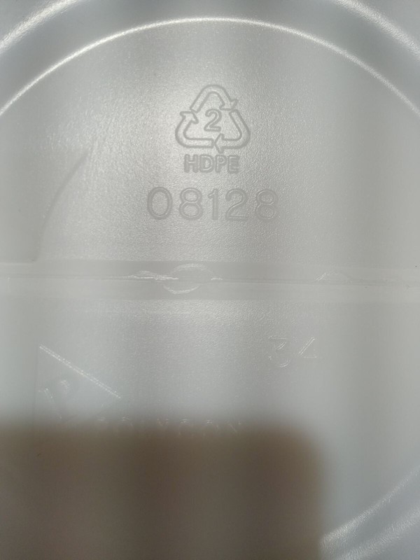1 Gallon Plastic Jug, Screw-On Cap, Reuseable, HDPE Plastic (4 PACK) gallery