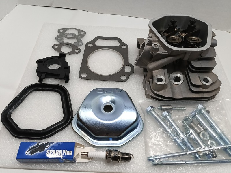 Fully Assembled Engine Cylinder Head w/ Gasket for Honda GX390 13HP GX340 11HP gallery