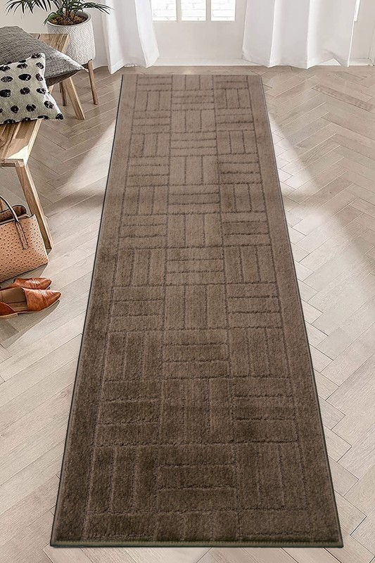 Non-slip, Machine Washable, Hallway, Kitchen Runner Rug, Your Choice of Length gallery