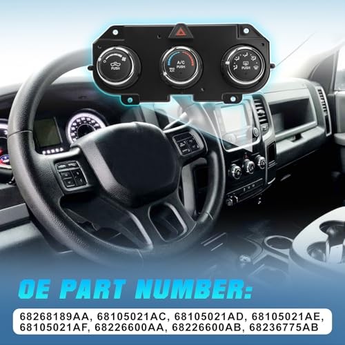 A/C Heater Climate Control Module Compatible with Ram 2500 3500 4500 5500# gallery