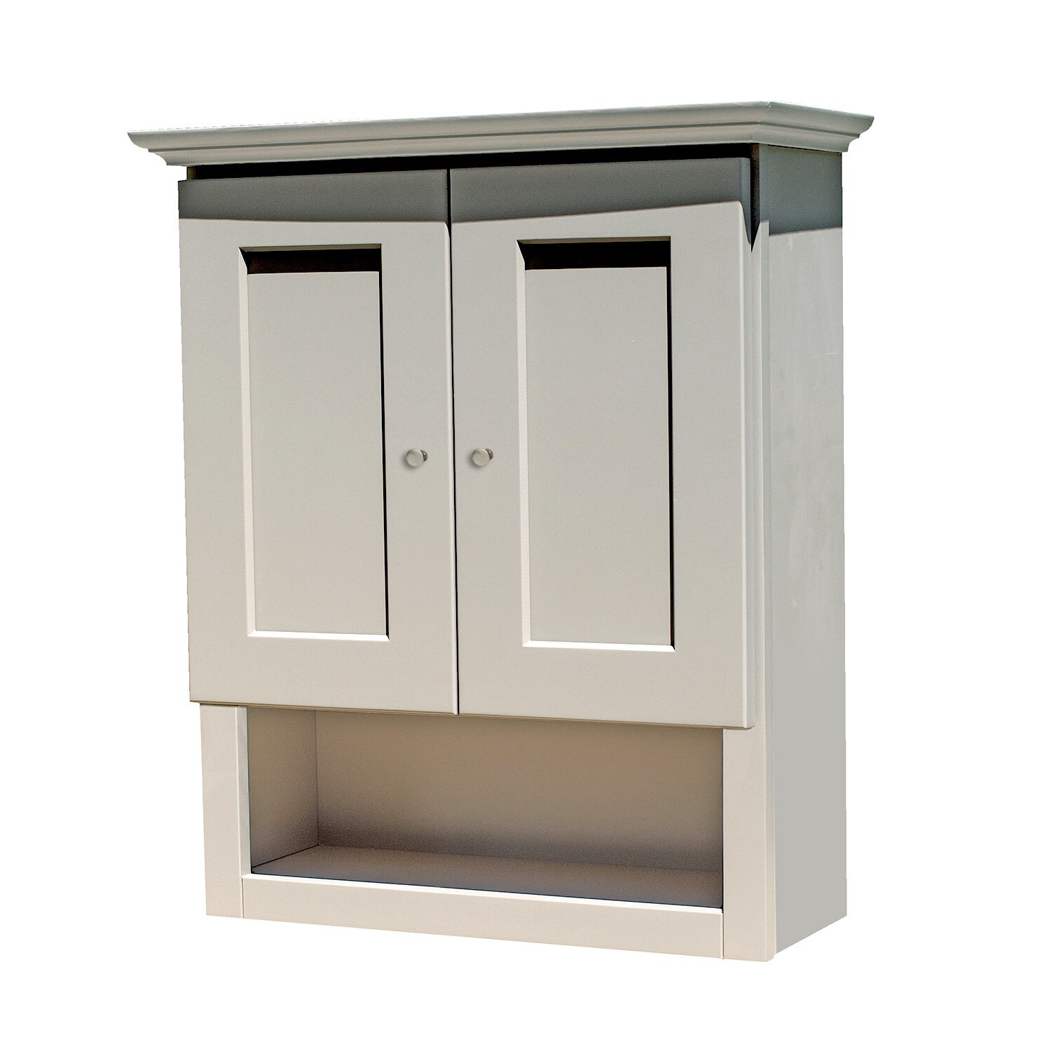 Desert Sand Shaker Style 21 x 26 over the toilet wall cabinet gallery