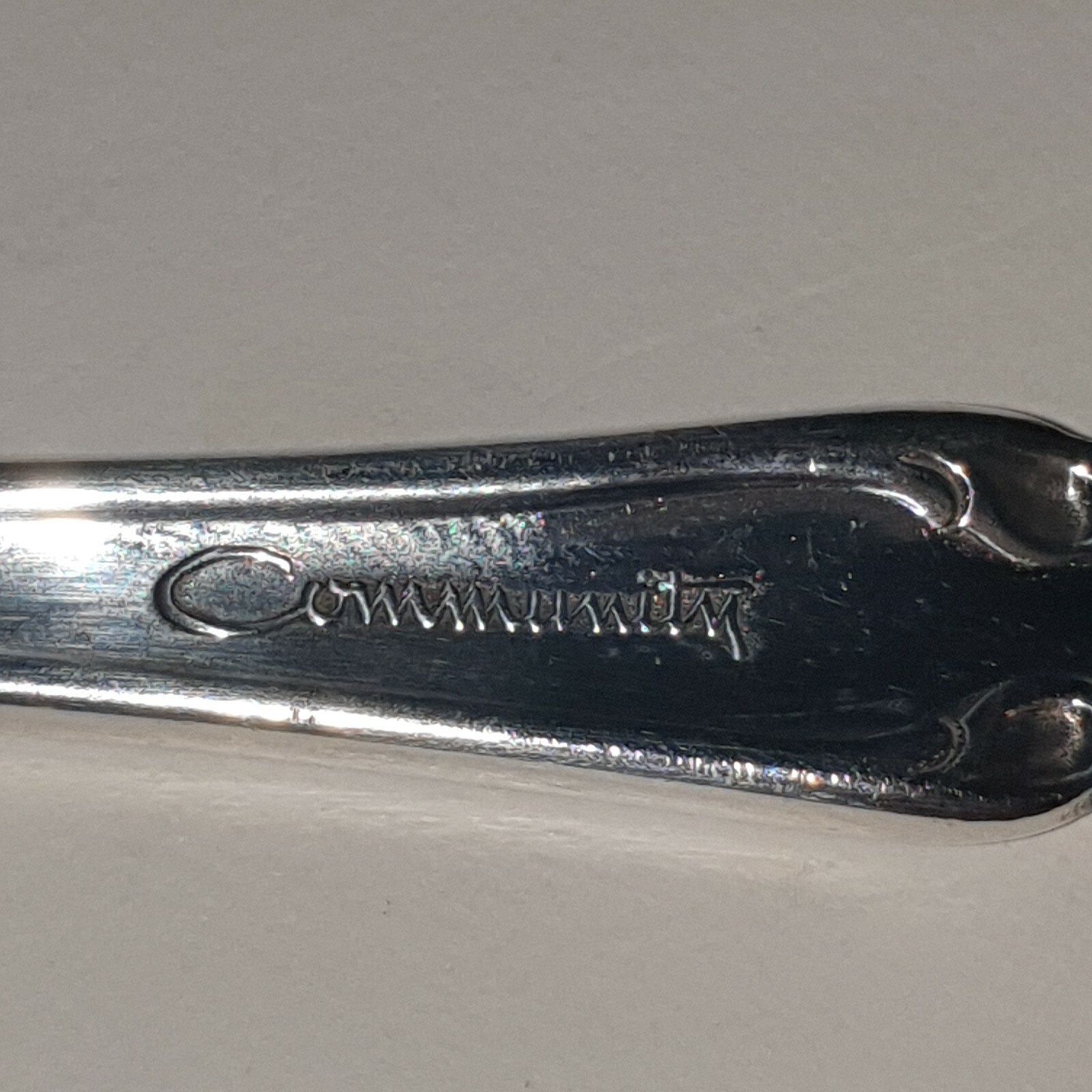 1 ONEIDA MANSION HOUSE PATTERN COMMUNITY PLATE TABLESPOON 21.5CM EXC. PREOWNED gallery