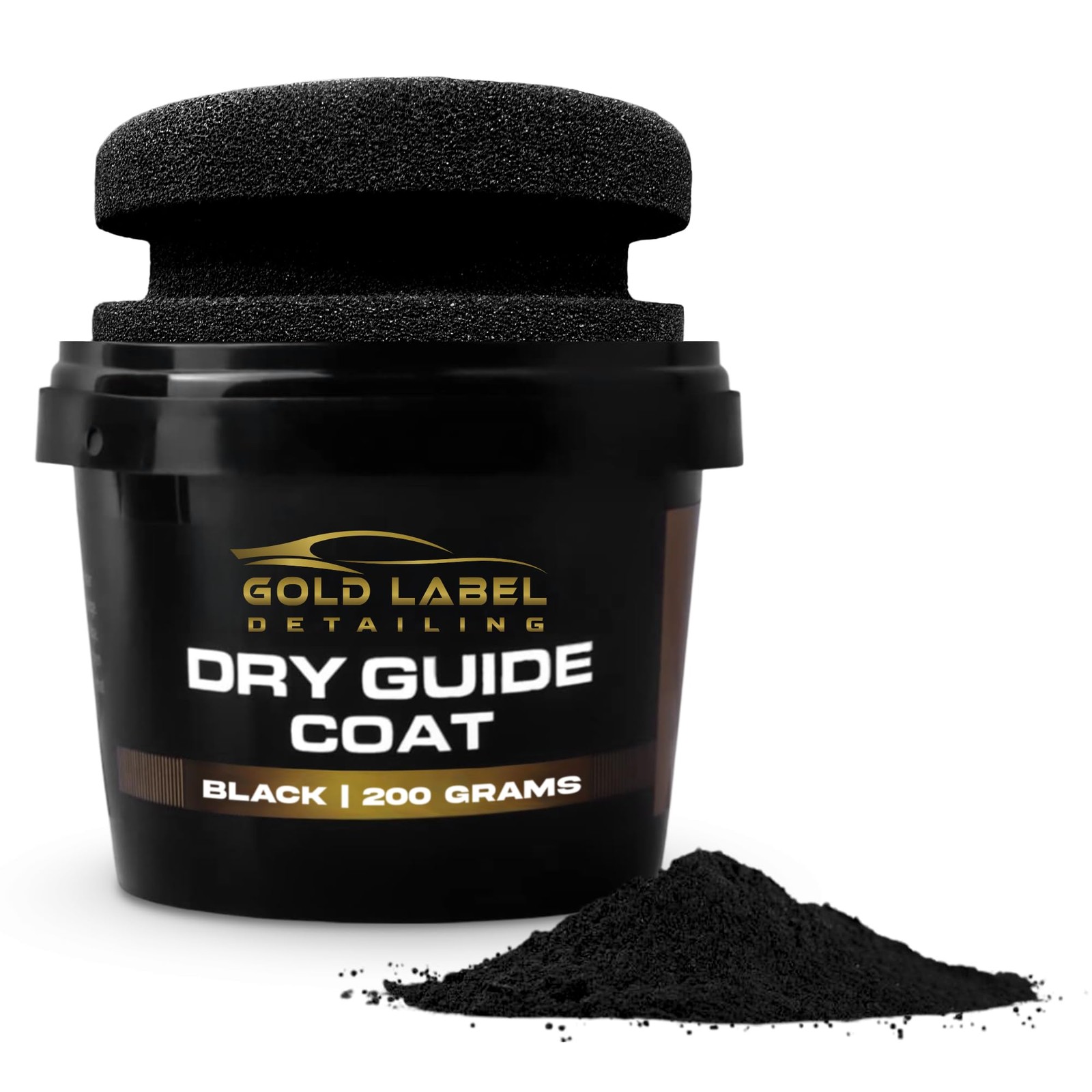Gold Label Detailing Dry Black Guide Coat, 7 Ounces (200 Grams) Excellent... gallery