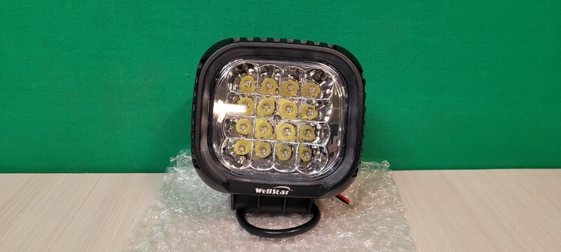 WELLSTAR W1605500 LED WORK LIGHT SPOT BEAM 3800 LUMEN 48 WATTS 12V-24VDC gallery