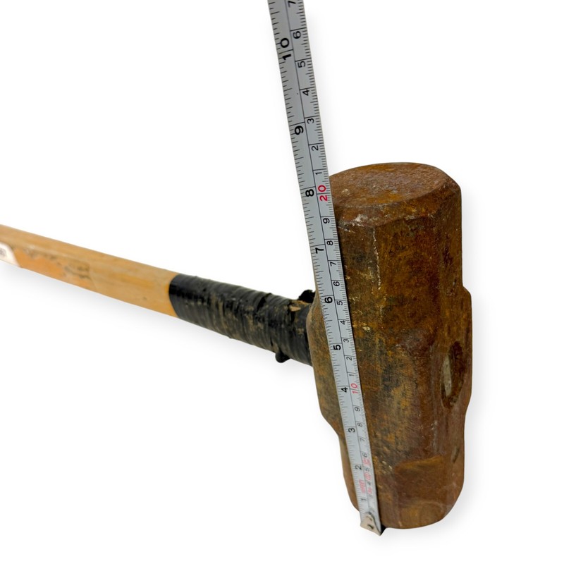 36 in Engineering Double Faced Hammer, Steel 7,5 in Head, Wood Handle gallery