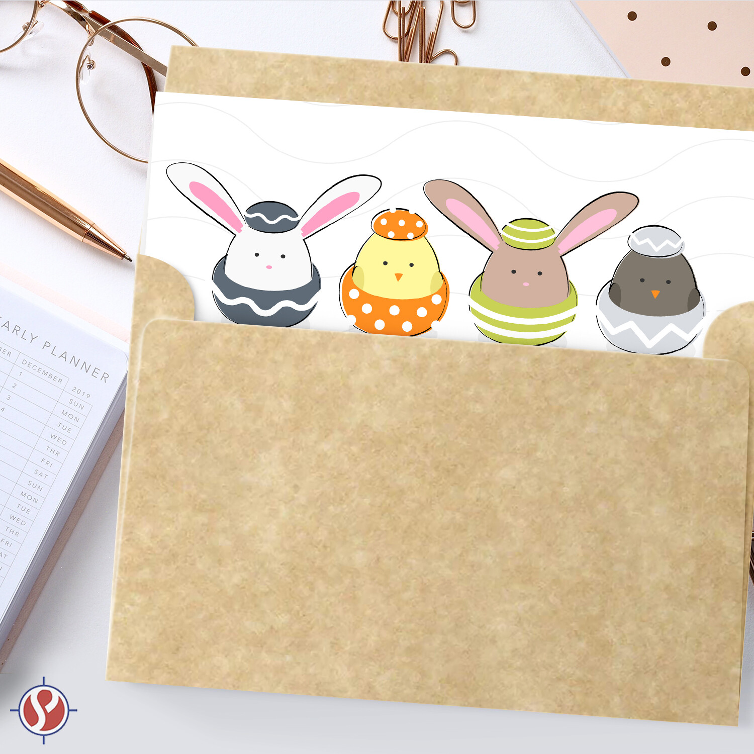 A7 Parchment Envelopes - AGED - 5 1/4 x 7 1/4" - 24lb Bond/60lb Text - 25 Qty gallery
