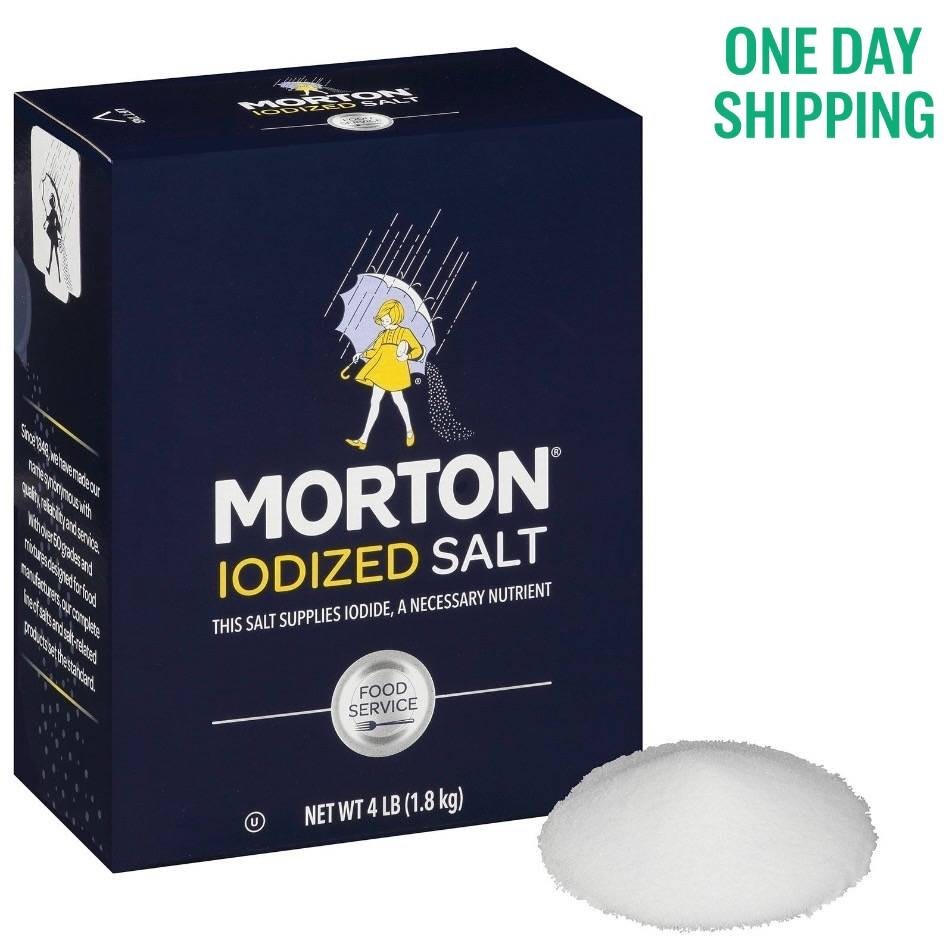 Morton Iodized Salt 64 Oz gallery
