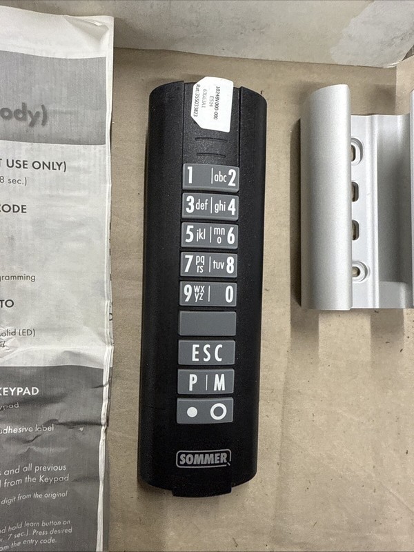 Sommer 4079V000 Wireless Handheld Keyless Entry Garage Door Opener 310 MHz gallery