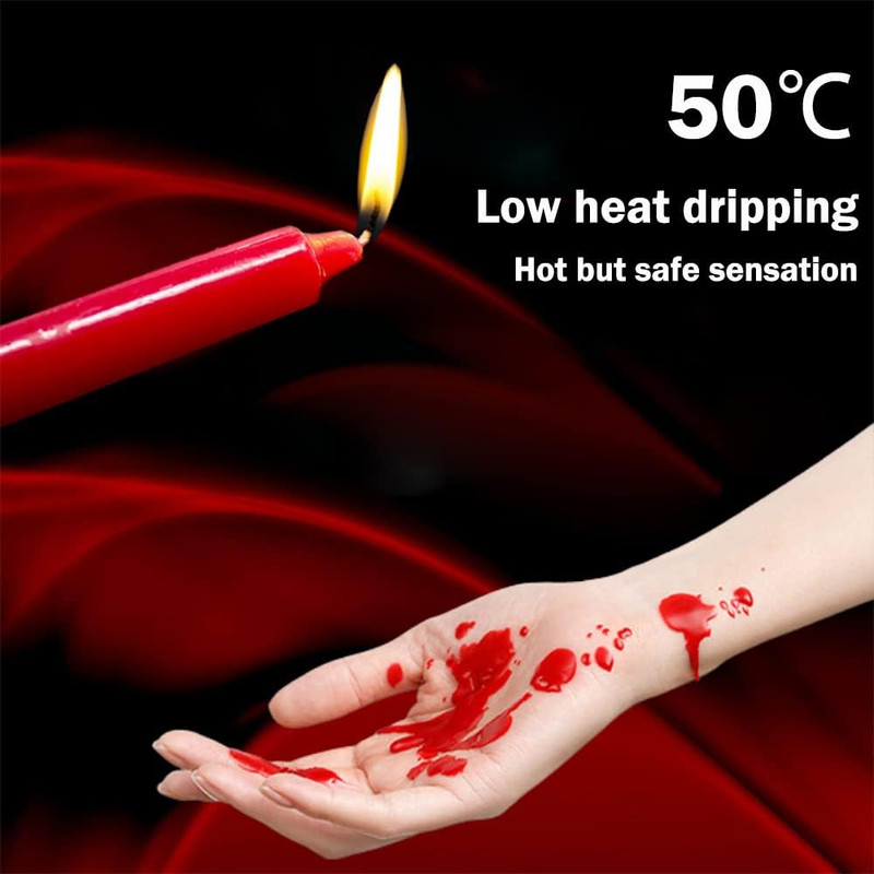 Low Temperature Candles,Romantic Wax Play Candles Low Heat for Lovers Couples gallery
