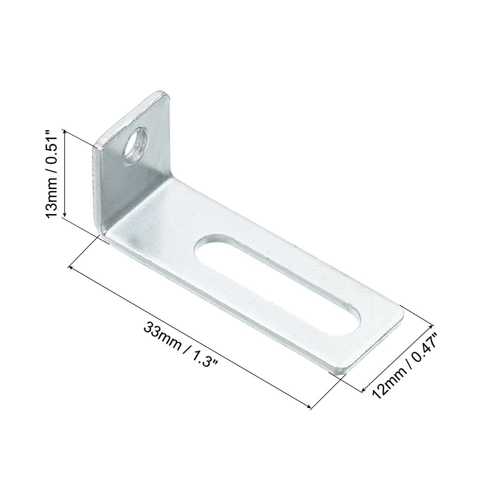 12 Set L Shape Whiteboard Mounting Hardware Wall Support Fastener for Office gallery