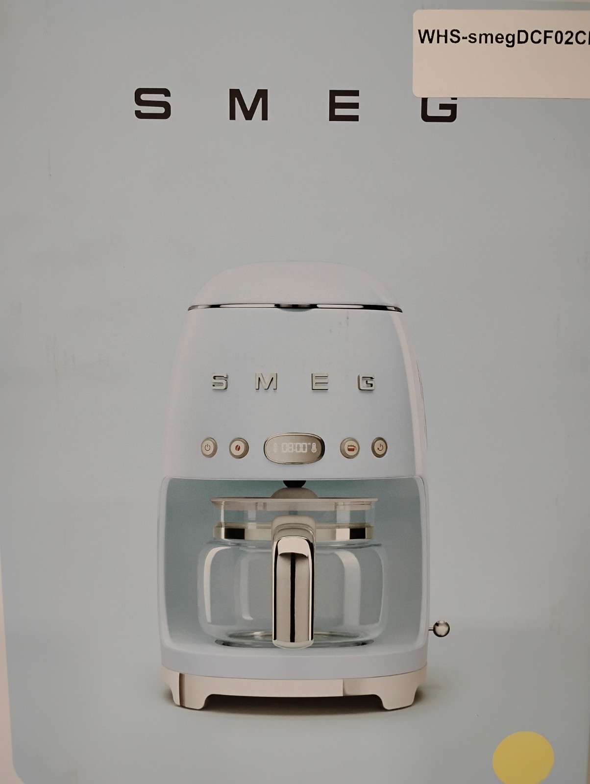 SMEG DCF02CRUS 10-Cup Filter Coffee Machine - Cream gallery