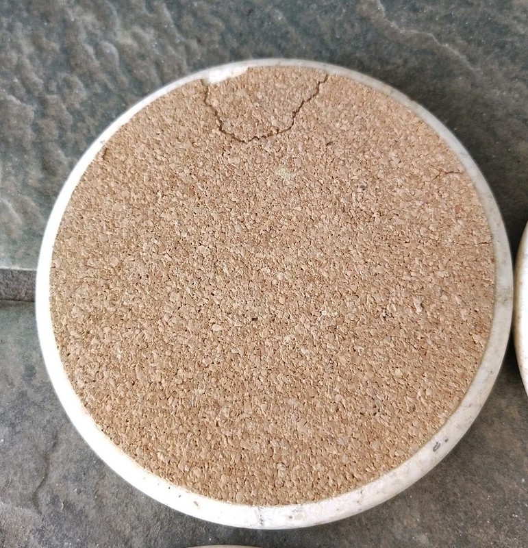 Coasters Marble With Cork Back Aborsent Tan With Brown Speckled Set Of 4 gallery