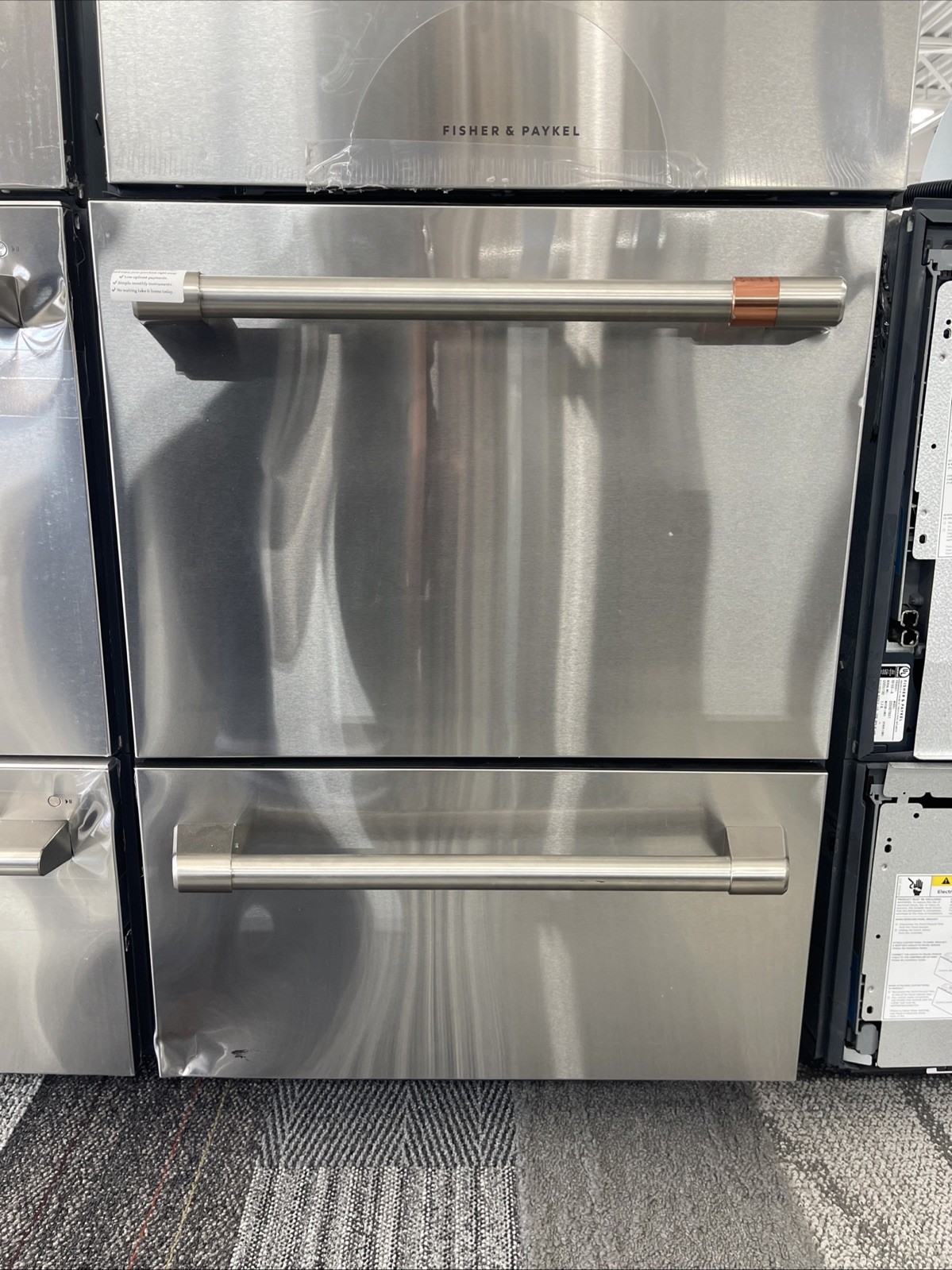 GE Cafe CDD420P2TS1 24" Stainless Double Drawer Dishwasher gallery
