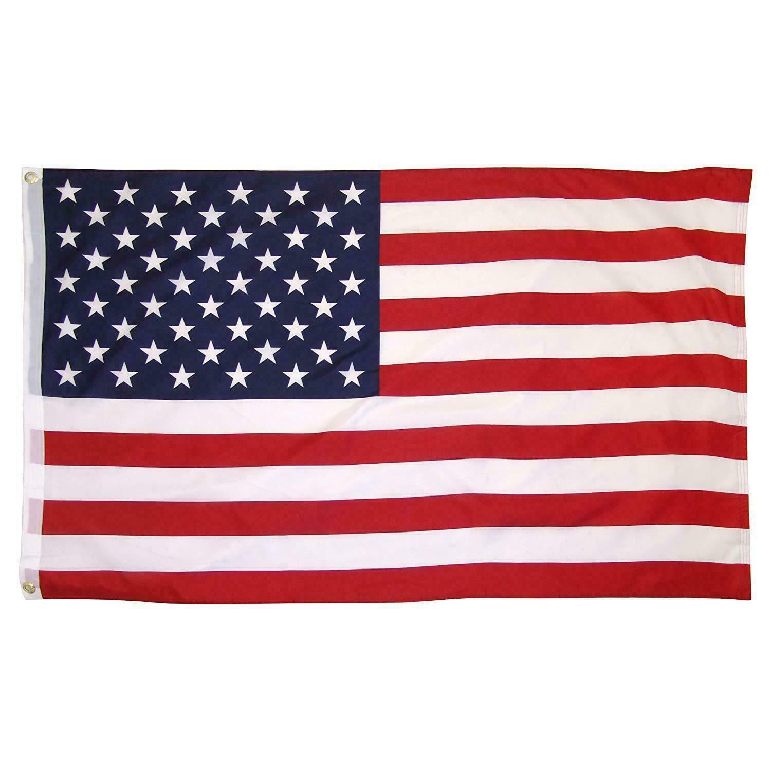 3x5 ft US American Flag (Nylon) 150D Rough Tex ® Waterproof UV Protected Brass G gallery