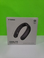 TORRAS – COOLiTE Portable Foldable Neck Fan – Space Black Open Box