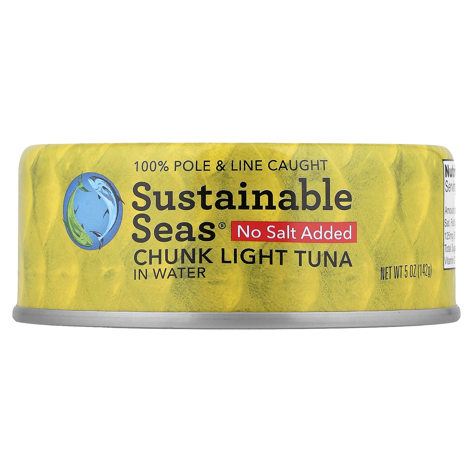 Chunk Light Tuna In Water, No Salt Added, 5 oz (142 g) gallery