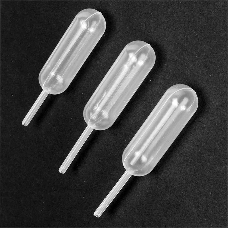 200pcs 4ml Disposable Pipettes w/Silicone Mold for UV Epoxy Resin Crafts, Jewelr gallery