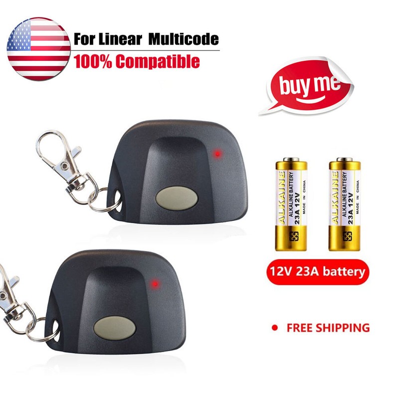 1/2PCS Multi-Code 3089 MultiCode 308911 Linear MCS308911 Garage Gate Remote M300 gallery