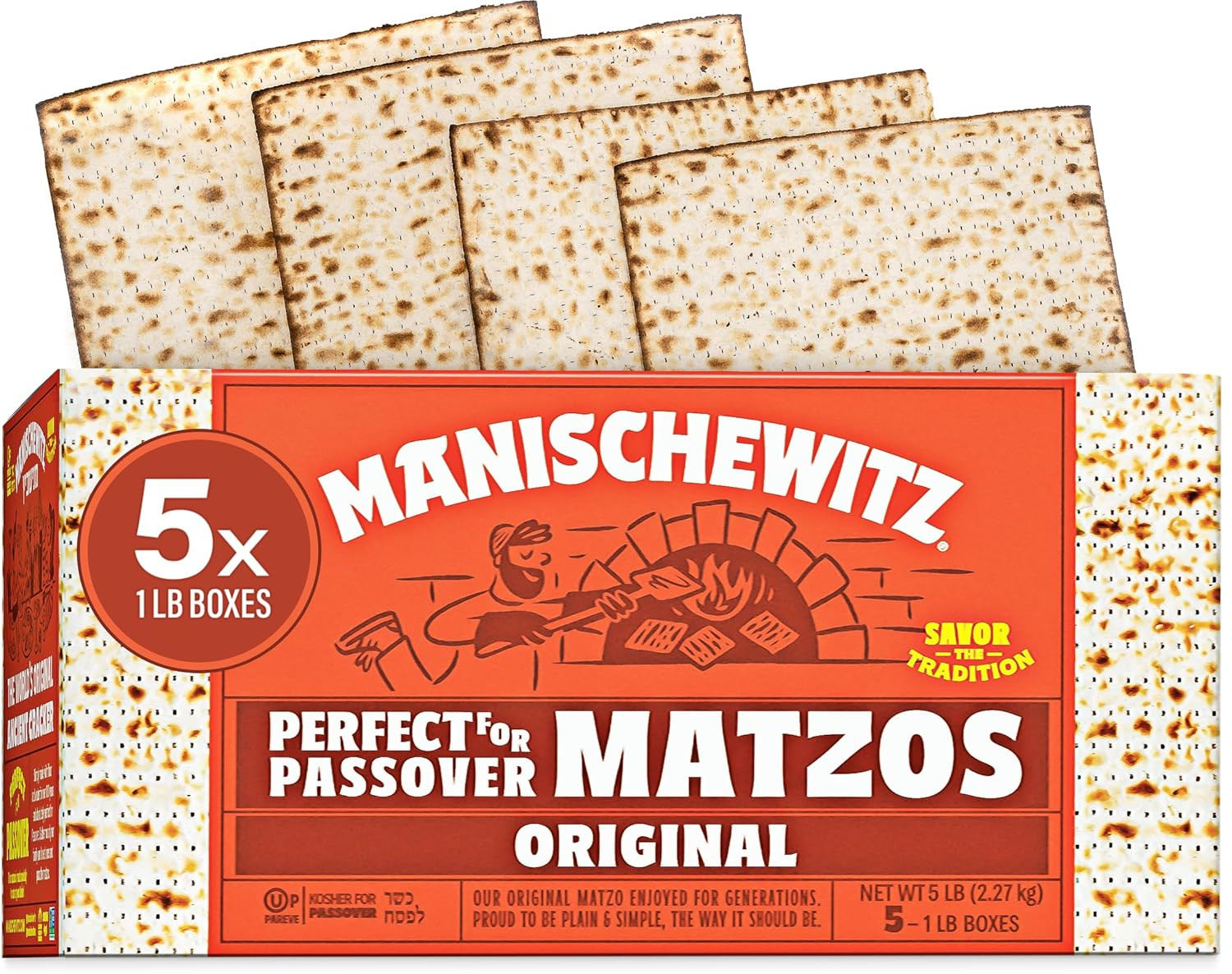 Passover Matzo (5x1lb Boxes) The Original Passover Matzo | Two Ingredients only gallery