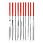 10pc 6" Mini Diamond Needle File Set 140 x 3mm Ceramics Tile Glass Hand Tools gallery