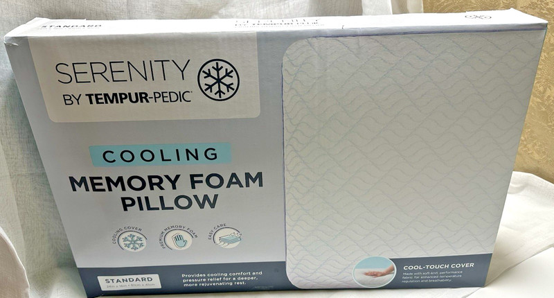 Serenity by Tempur-Pedic Cooling Memory Foam Pillow - Standard gallery