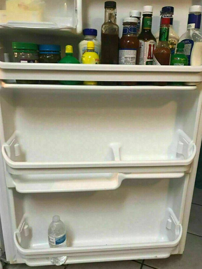Fridge Door Shelf Retainer Bar Top/ Bottom Rack 240534901 Frigidaire FRT8B5EWC gallery