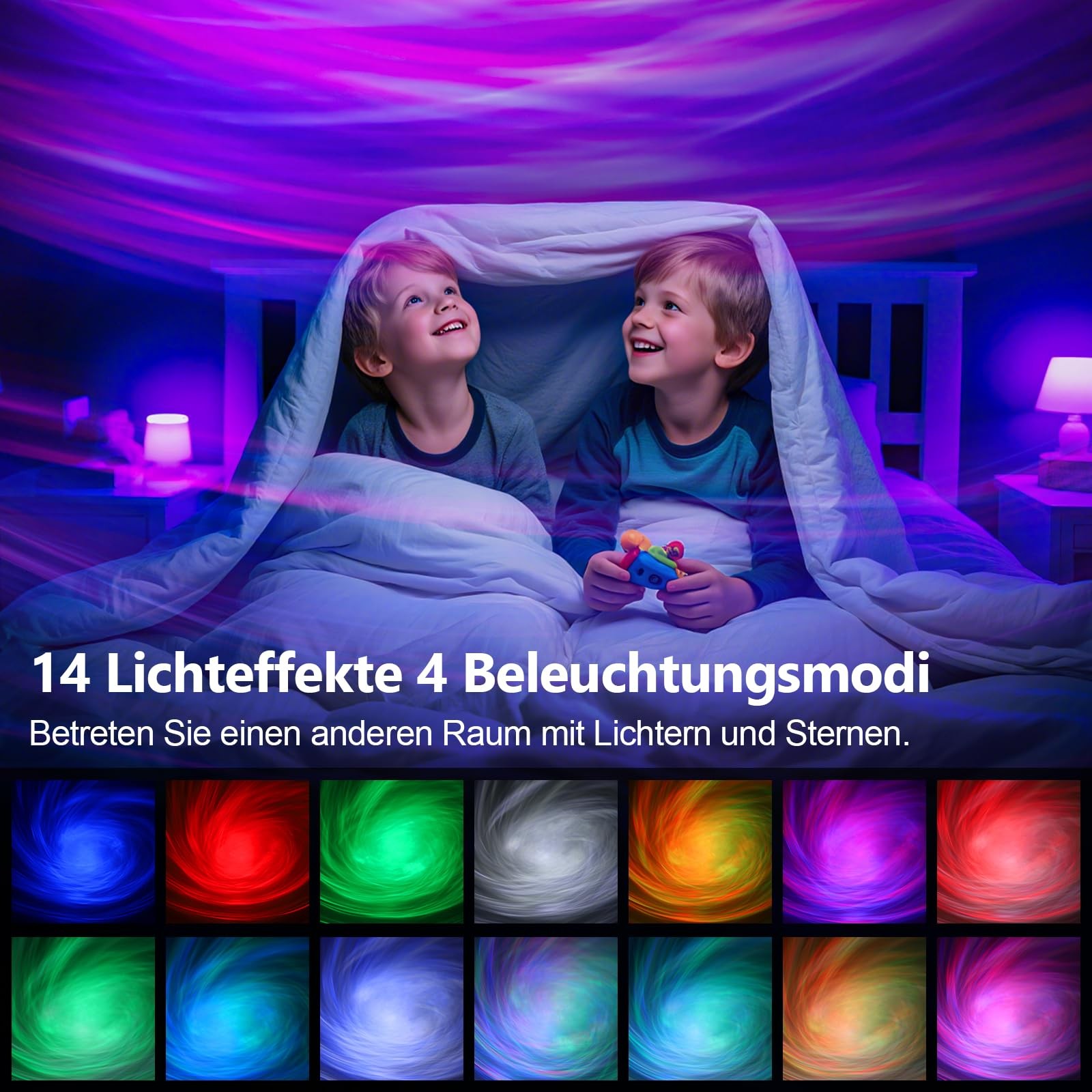 Fliti Larger Coverage Area Galaxy Projectorwith Changing Galaxy Shapes Star gallery