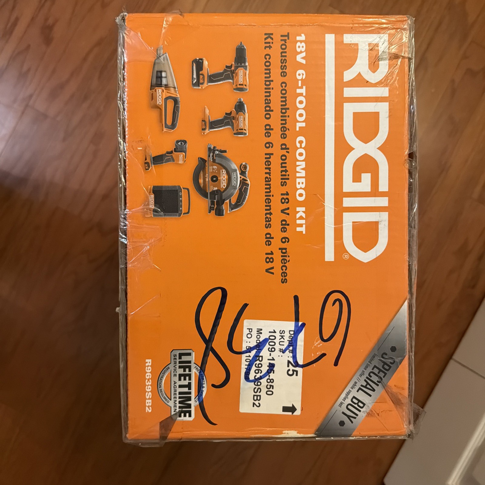⚡FAST SHIP⚡RIDGID R18V Cordless 6-Tool Combo Kit 2.0 Ah BRAND NEW SEALED gallery