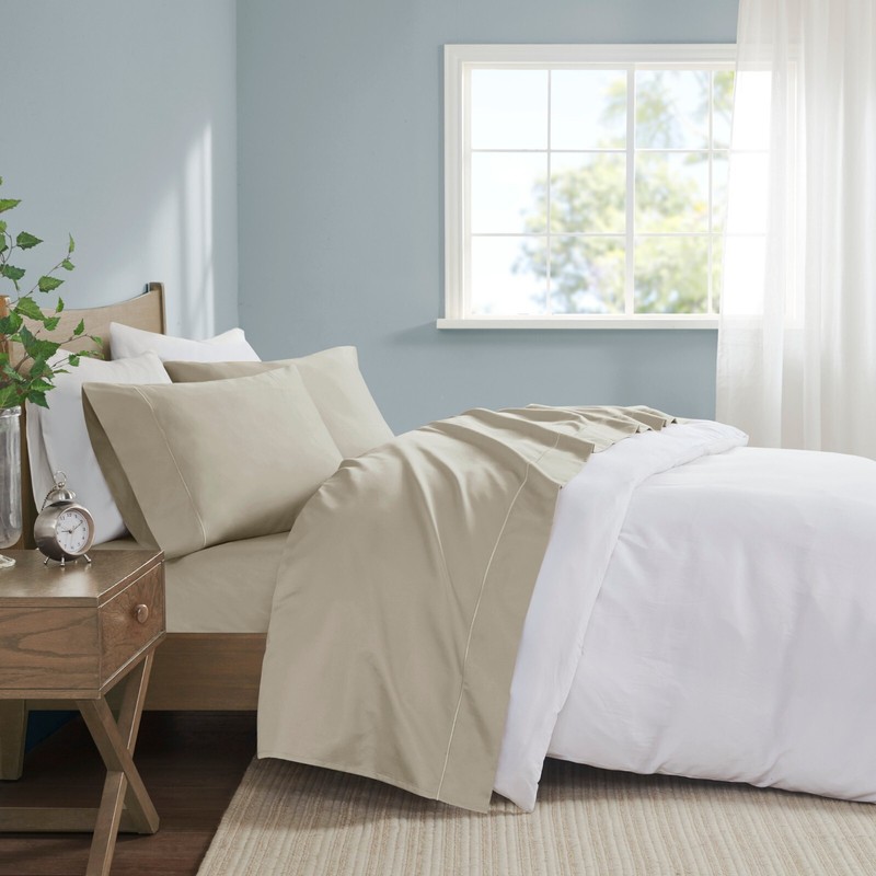 Madison Park 600 Thread Count Pima Cotton Deep Pocket Sheet Set gallery