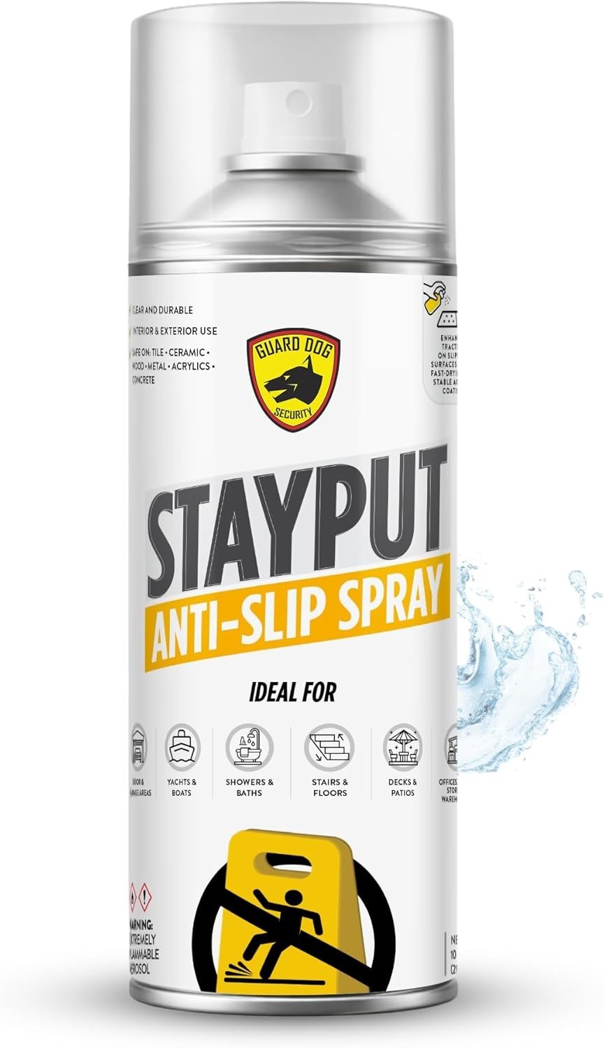 StayPut Anti-Slip Spray Clear Invisible Traction Tile Shower Pool 80-120sqft gallery