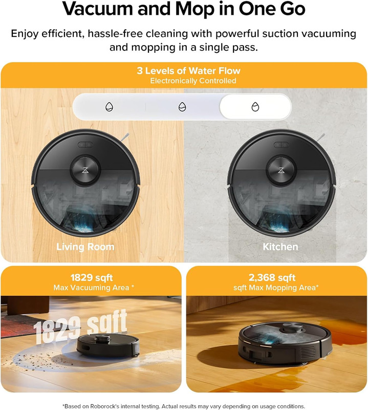 Q7 M5+ Robot Vacuum and Mop, Upgraded from Q5 Max+, up to 7-9 Weeks Self-Empty, gallery