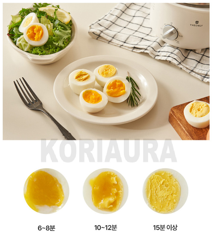 THEonly All-Stainless 2-Tier Egg & Food Steamer 30-Min Timer 220V NBE328S NEW gallery