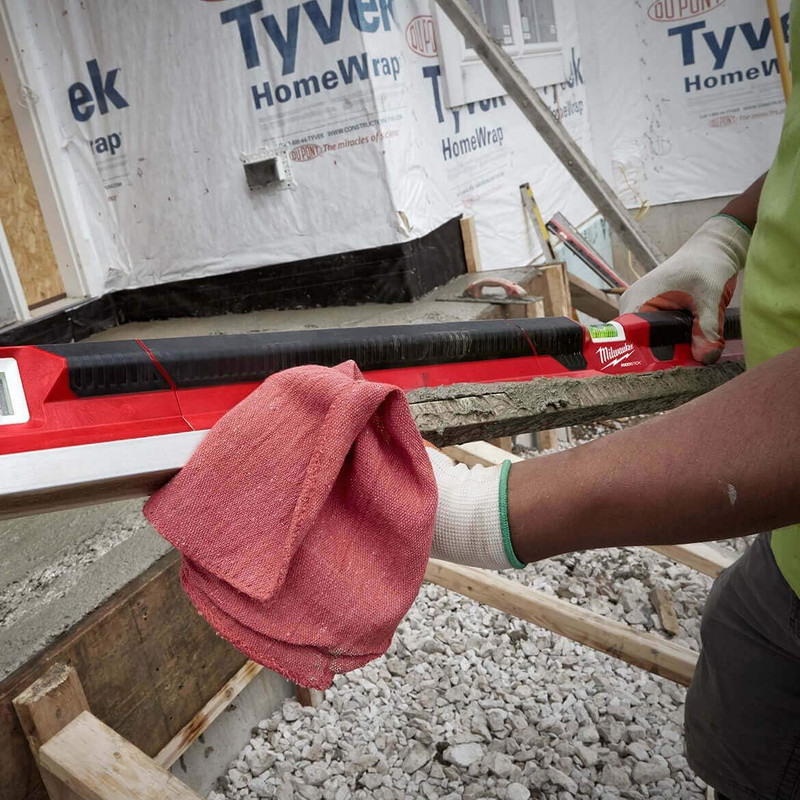 48" REDSTICK Concrete Screed Level - Achieve Perfectly Smooth Finishes gallery