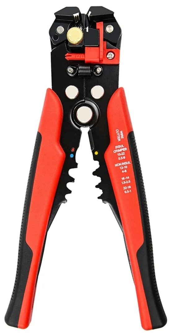5 In 1 Automatic Wire Stripper Crimper Cable Cutter Plier Terminal Tool 10-24AWG gallery