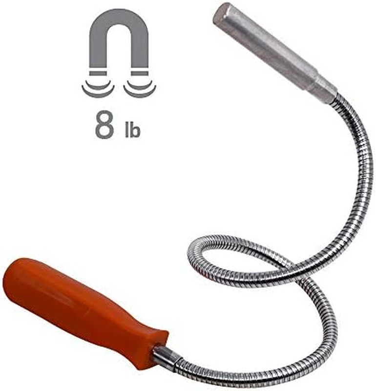 8LB Flexible Magnetic Pickup Tool - Bendable Retrieval Stick (600mm) gallery