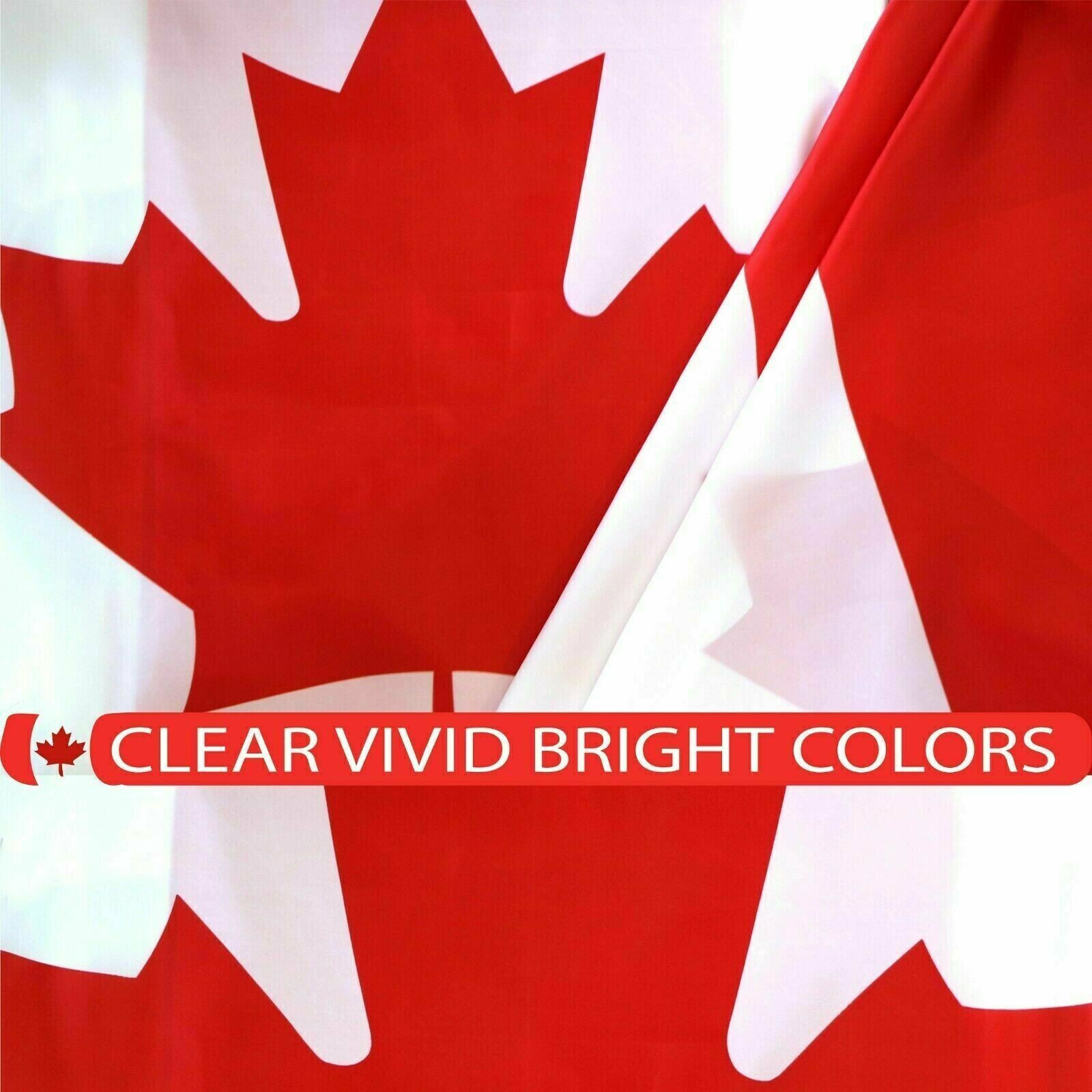 Canadian Flag 3 x 5 ft Polyester Canada Maple Leaf Banner Indoor Outdoor Grommet gallery