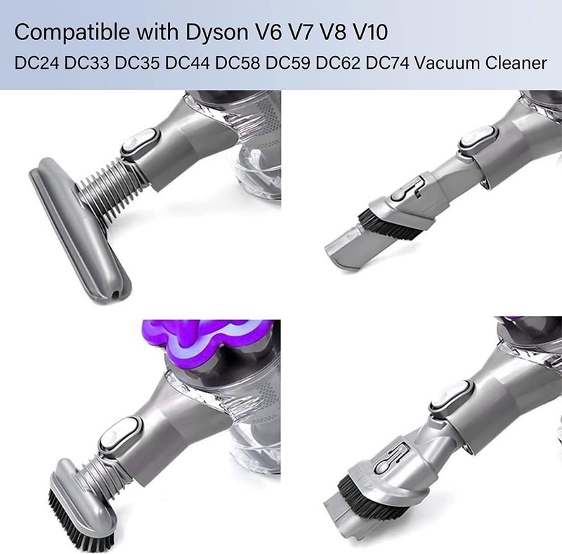 Replacement Attachments Tools Kit for Dyson V6 DC24 DC33 DC35 DC39 DC44 DC58 DC5 gallery