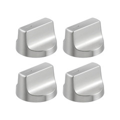 Whirlpool WEE515S0LS2 OEM Compatible Range Burner Control Knob (4 Pack)