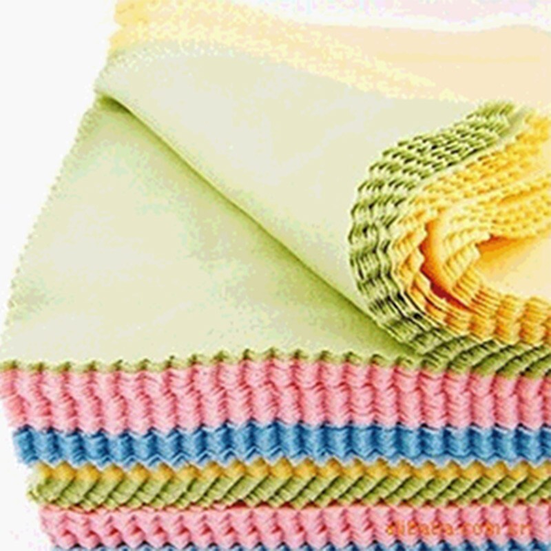 TECHTONGDA®100pcs Microfiber Glasses Cleaning Cloth Reusable Glasses Clean Cloth gallery