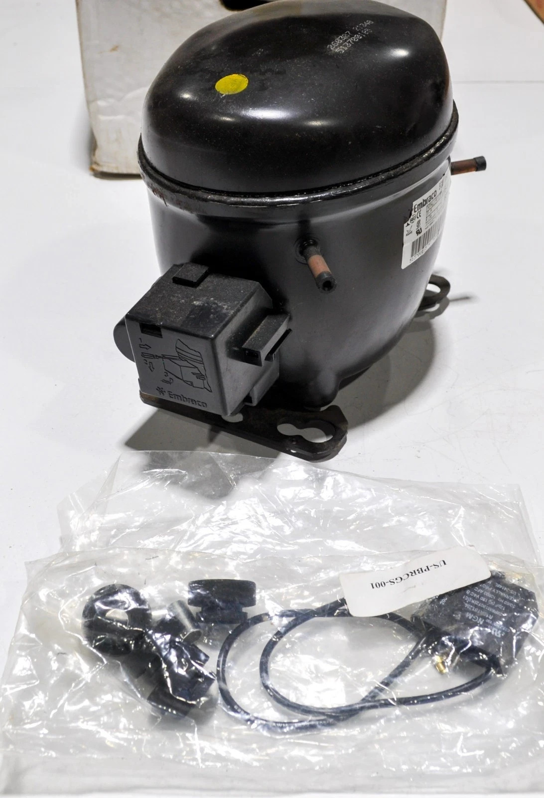 Whirlpool 8201555 Refrigerator Compressor Embraco EGY70HLP (SEE DETAILS) gallery