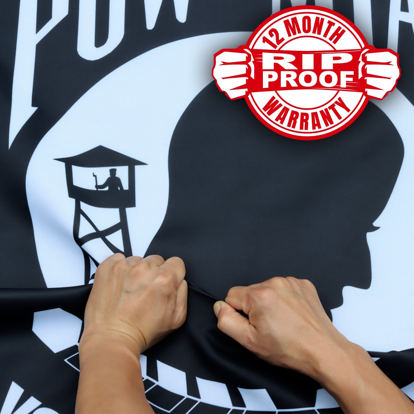 Anley Rip-Proof Double Sided 3-Ply Pow Mia Flag 3x5 Ft You are Not Forgotten gallery