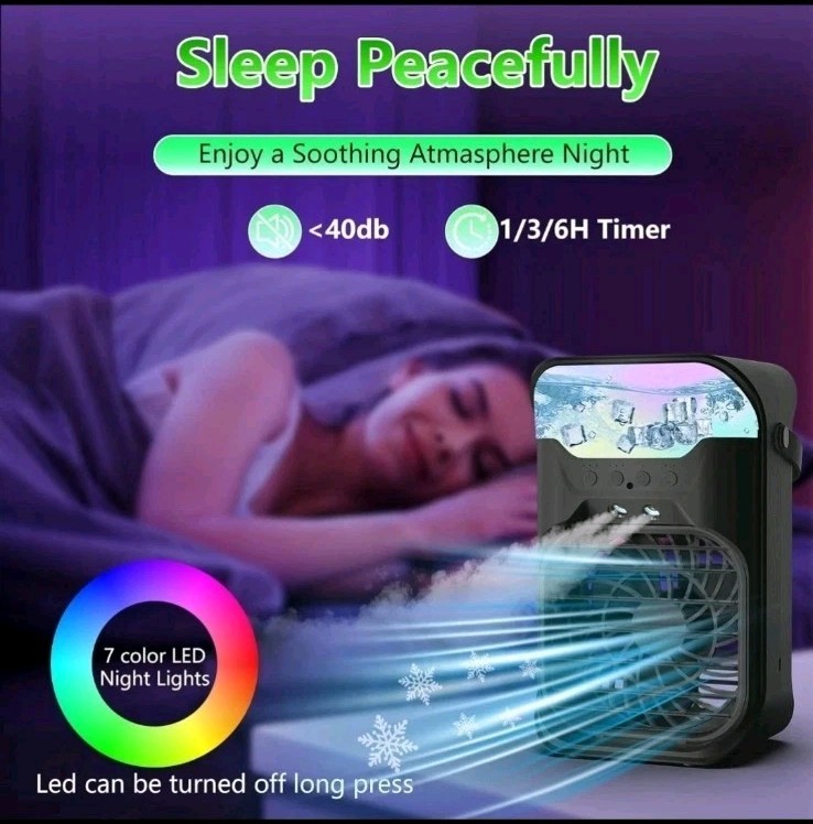 Multifunctional Air Cooler Large Space Air Supply Three Speeds Remote Control gallery