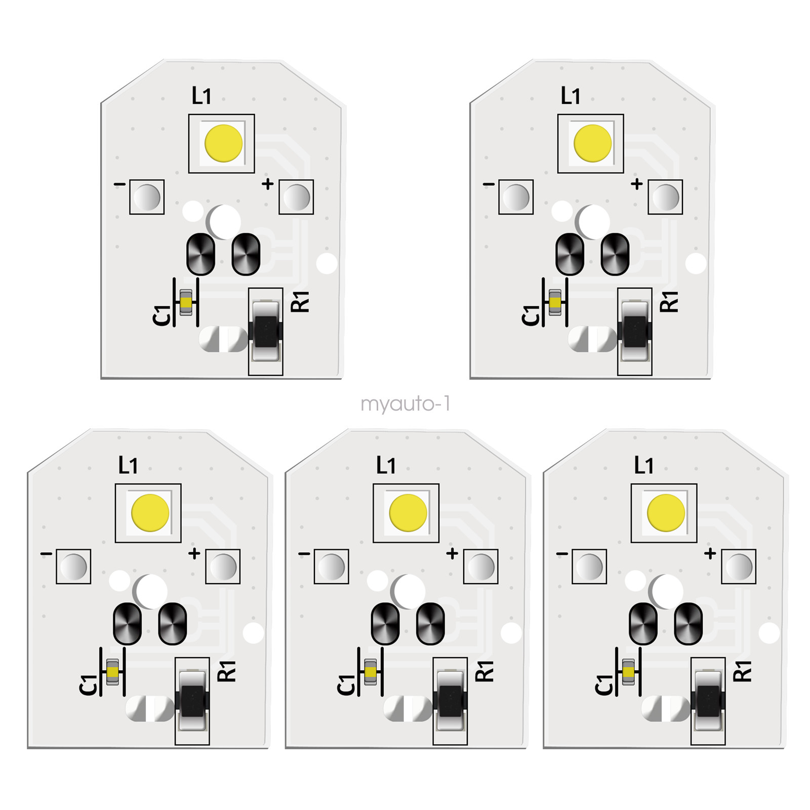 5 x Refrigerator LED Light Bulb Fits GE WR55X25754 WR55X11132 PS12172918 3033142 gallery