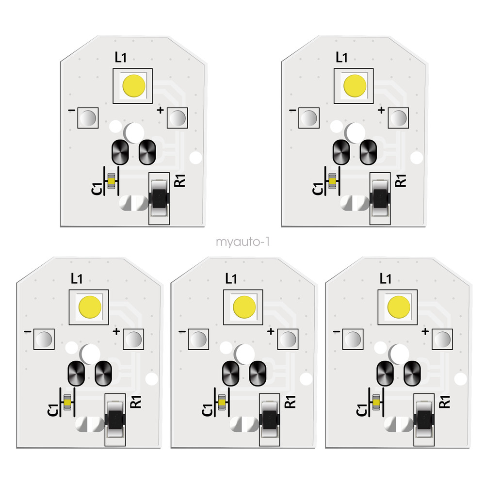 5 x Refrigerator LED Light Bulb Fits GE WR55X25754 WR55X11132 PS12172918 3033142