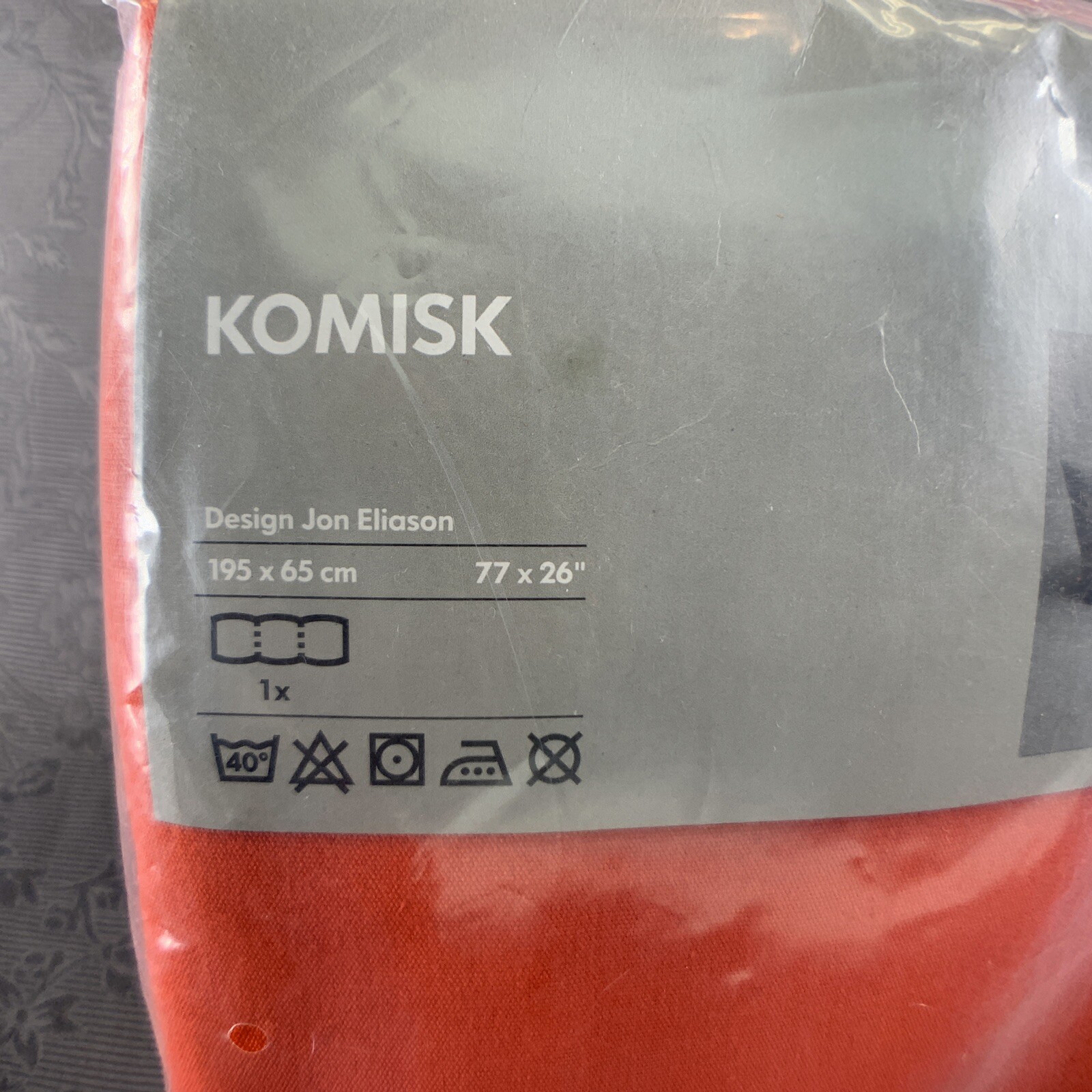 Ikea Komisk Triple Cushion Cover 195x65 cm / 26x77 in gallery
